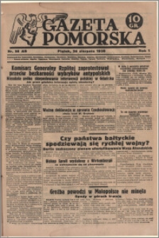 Gazeta Pomorska, 1938.08.26, R.1, nr 58