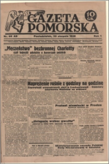 Gazeta Pomorska, 1938.08.29, R.1, nr 60