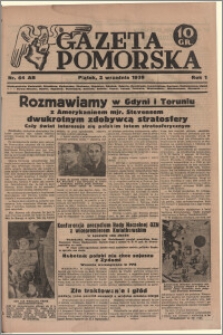 Gazeta Pomorska, 1938.09.02, R.1, nr 64