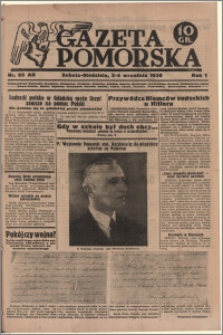 Gazeta Pomorska, 1938.09.03-04, R.1, nr 65