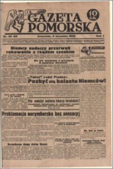 Gazeta Pomorska, 1938.09.08, R.1, nr 69