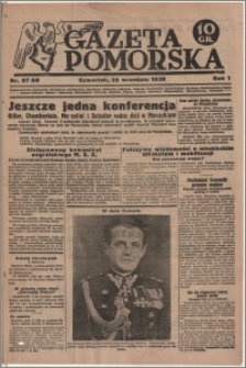 Gazeta Pomorska, 1938.09.29, R.1, nr 87