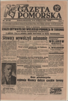 Gazeta Pomorska, 1938.10.08-09, R.1, nr 95