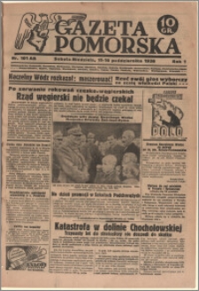 Gazeta Pomorska, 1938.10.15-16, R.1, nr 101