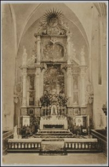 Toruń - ołtarz główny bazyliki katedralnej świętych Janów