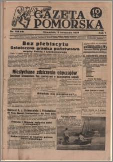 Gazeta Pomorska, 1938.11.03, R.1, nr 116