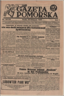 Gazeta Pomorska, 1938.11.23, R.1, nr 132