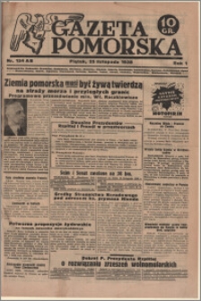 Gazeta Pomorska, 1938.11.25, R.1, nr 134