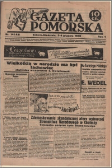 Gazeta Pomorska, 1938.12.03-04, R.1, nr 141