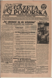 Gazeta Pomorska, 1938.12.05, R.1, nr 142