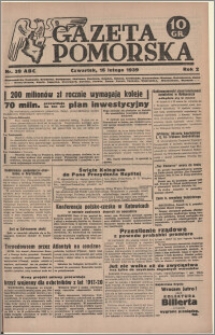Gazeta Pomorska, 1939.02.16, R.2, nr 39