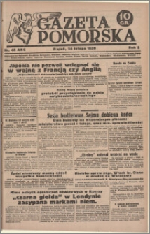 Gazeta Pomorska, 1939.02.24, R.2, nr 46