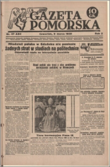Gazeta Pomorska, 1939.03.09, R.2, nr 57