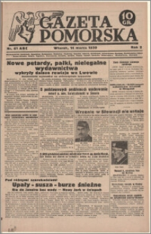 Gazeta Pomorska, 1939.03.14, R.2, nr 61