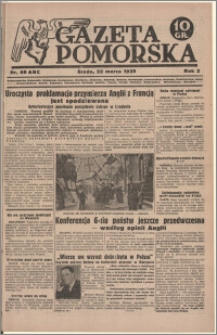 Gazeta Pomorska, 1939.03.22, R.2, nr 68