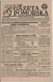 Gazeta Pomorska, 1939.03.28, R.2, nr 73