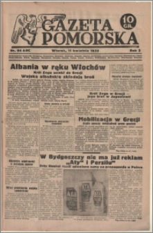 Gazeta Pomorska, 1939.04.11, R.2, nr 84