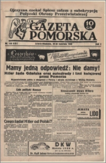 Gazeta Pomorska, 1939.04.29-30, R.2, nr 100