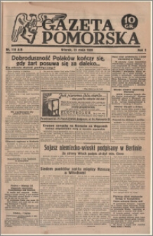 Gazeta Pomorska, 1939.05.23, R.2, nr 118