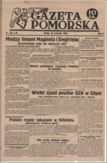 Gazeta Pomorska, 1939.06.21, R.2, nr 141