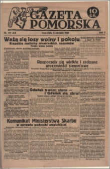Gazeta Pomorska, 1939.08.03, R.2, nr 177