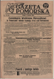 Gazeta Pomorska, 1939.08.04, R.2, nr 178