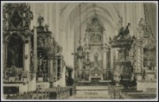 Toruń - wnętrze bazyliki katedralnej świętych Janów