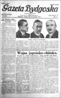 Gazeta Bydgoska 1931.09.22 R.10 nr 218