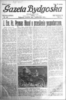 Gazeta Bydgoska 1931.10.01 R.10 nr 226