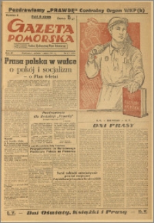 Gazeta Pomorska, 1951.05.05, R.4, nr 123