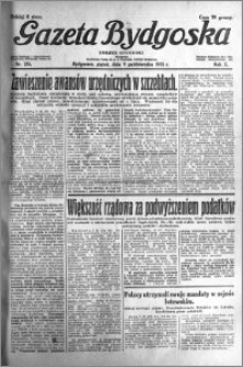 Gazeta Bydgoska 1931.10.09 R.10 nr 233