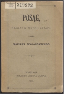 Posąg : dramat w trzech aktach