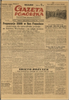 Gazeta Pomorska, 1951.09.08-09, R.4, nr 240