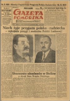 Gazeta Pomorska, 1951.10.13-14, R.4, nr 270