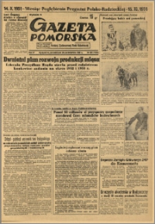 Gazeta Pomorska, 1951.10.29, R.4, nr 283