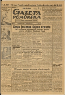 Gazeta Pomorska, 1951.10.31, R.4, nr 285