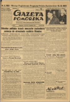 Gazeta Pomorska, 1951.11.15, R.4, nr 298