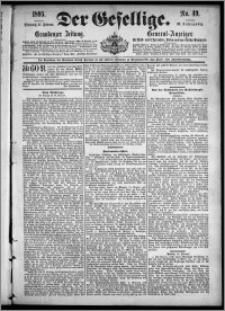 Der Gesellige : Graudenzer Zeitung 1895.02.27, Jg. 69, No. 49