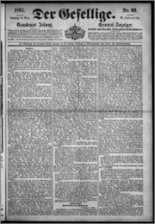 Der Gesellige : Graudenzer Zeitung 1895.03.12, Jg. 69, No. 60
