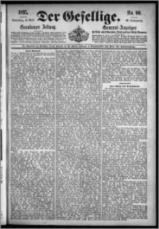 Der Gesellige : Graudenzer Zeitung 1895.04.18, Jg. 69, No. 90