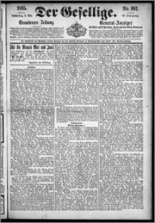 Der Gesellige : Graudenzer Zeitung 1895.05.02, Jg. 69, No. 102