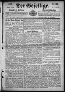 Der Gesellige : Graudenzer Zeitung 1895.05.05, Jg. 69, No. 105