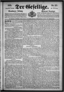 Der Gesellige : Graudenzer Zeitung 1895.05.30, Jg. 69, No. 125