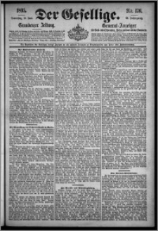 Der Gesellige : Graudenzer Zeitung 1895.06.13, Jg. 69, No. 136