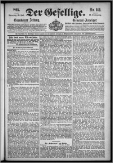 Der Gesellige : Graudenzer Zeitung 1895.06.20, Jg. 69, No. 142