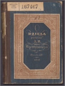 Dzieła poetyczne wierszem i prozą J. U. Niemcewicza. T. 6.