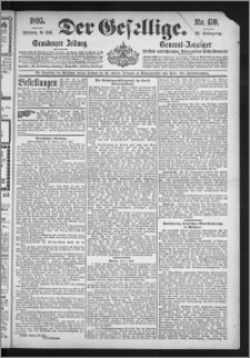 Der Gesellige : Graudenzer Zeitung 1895.07.10, Jg. 69, No. 159