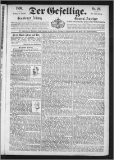 Der Gesellige : Graudenzer Zeitung 1896.01.31, Jg. 70, No. 26