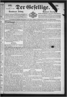 Der Gesellige : Graudenzer Zeitung 1895.07.11, Jg. 69, No. 160