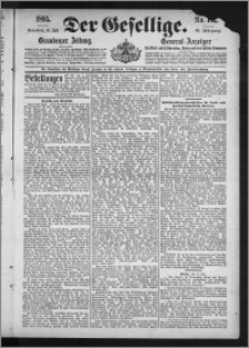 Der Gesellige : Graudenzer Zeitung 1895.07.13, Jg. 69, No. 162